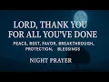 Thank God Before You Sleep Powerful Night Prayer of Gratitude for All He Has Done Peace Rest