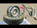 Download Lagu Tire fitting is now useless! Just 1 JACK 🔥 Change a wheel in a minute!