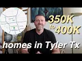 Popular neighborhoods with 350 to 400k homes in Tyler Texas What 400k can get you Tyler Tx
