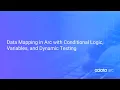 Data Mapping in Arc with Conditional Logic Variables and Dynamic Testing