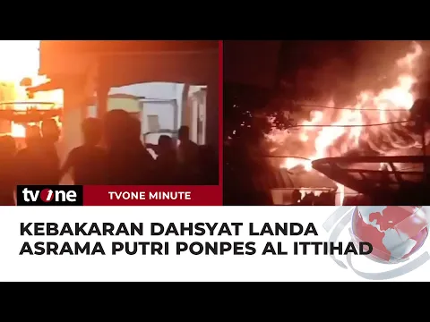 Tabung Gas 3 Kg Meledak, Ponpes Al Ittihad Cianjur Ludes Terbakar