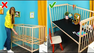 Genius Parent Solutions for your Kid's Room Makeover