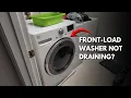Kenmore Front Load Washer Not Draining Replace the Drain Pump in Minutes
