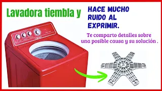 ✅ Cómo reparar lavadora. El tambor gira libremente y hace mucho ruido. No exprime.