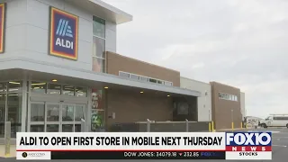 ALDI announces opening date for first store in Mobile