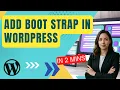 Easy Way to Add Bootstrap to WordPress