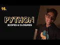 Scopes and Closure in Python Python Course in Hindi