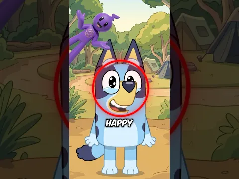 Why was bluey so happy to see someone again?😳 #shorts