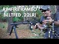 Full Auto Beltfed 22LR Machine Gun