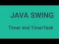 Java Timer and TimerTask