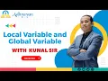 Local Variable and Global Variable With Kunal Sir