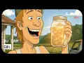 Just Busted - Elias Crowe Funny Country Cartoon Buzzard Dust Copper