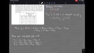 Integer Linear Programming