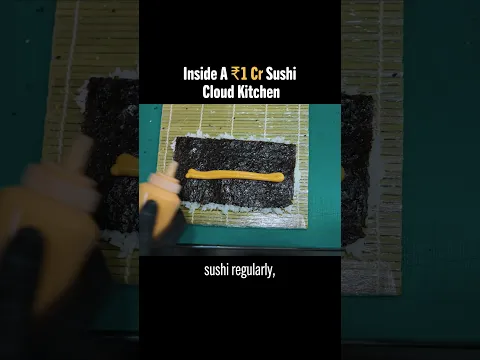 MBA Student Built india’s Cheapest Sushi Brand 🤤😋