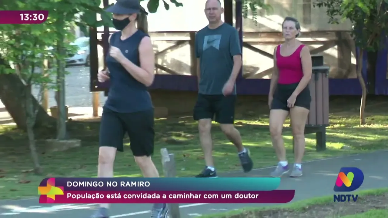 População de Blumenau está convidada a caminhar com um doutor no parque Ramiro Ruediger