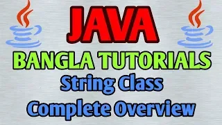 JAVA Bangla Tutorials 27 - JAVA String Class All Methods Complete