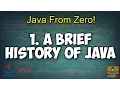 A Brief History of Java - 1 Java From Zero