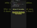 JavaScript Loops part 2 Web Dev Day 42 Learn in 60 Seconds