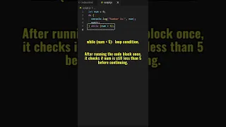 JavaScript Loops part 2 Web Dev Day 42 Learn in 60 Seconds