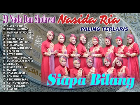 Download MP3 20 Nada Dan Sholawat Nasida Ria Paling Terlaris | Nasida Ria FULL ALBUM