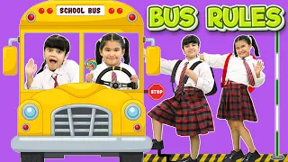 Download Wheels On The Bus - School Bus Safety Rules | ToyStars MP3