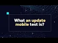 Mobile App Testing tutorial