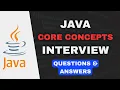 Core Java Concepts Interview Questions Answers