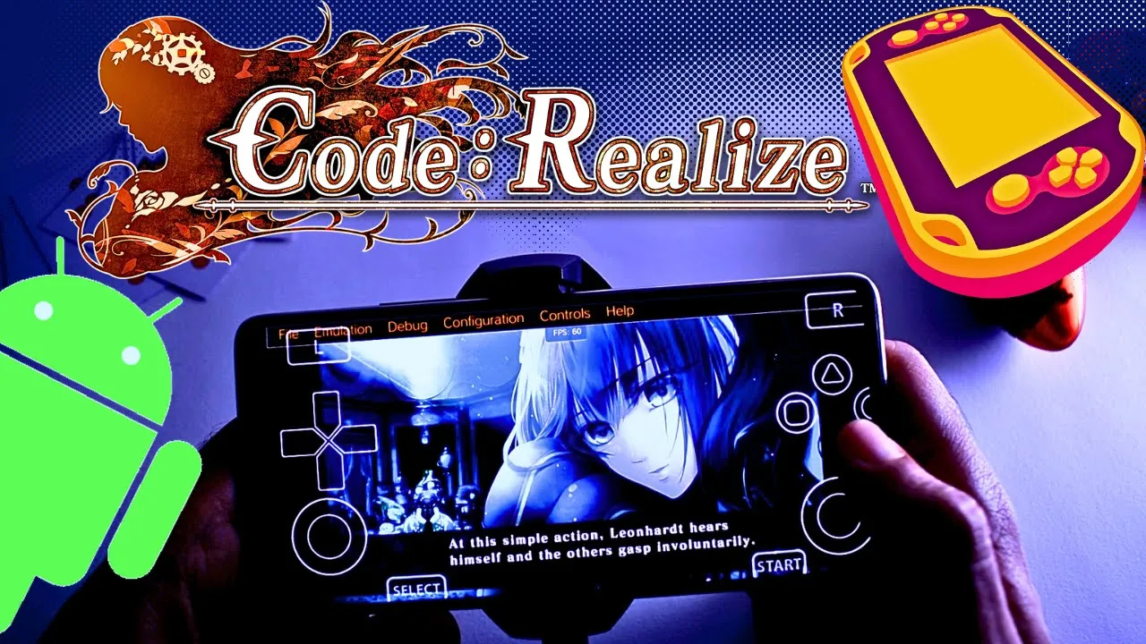 Code Realize Guardian Of Rebirth Android - Vita3k Android - PS Vita Emulator Android 2023