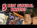 My Top 5 Survival Knives The Best Blades I Trust From My Own Collection