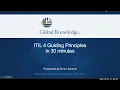 ITIL 4 Guiding Principles In 30 Minutes Global Knowledge