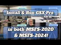 Install Run GSX Pro in MSFS 2020 MSFS 2024 The best of both worlds