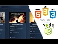 Movie search app using Javascript and OMDB api
