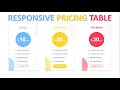 Responsive Pricing Table Using Pure HTML And CSS Only
