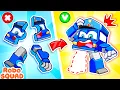 Download Lagu Oh no! Police Missing a Body Part 🧩 Body Switch Up challenge | RoboSquad Kids Cartoon