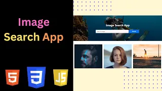 Image Search Application Using HTML CSS JavaScript