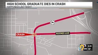 Ottumwa High School student killed in a crash hours after graduating