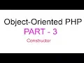 Object-Oriented PHP Bangla Tutorial Part-3 Constructor
