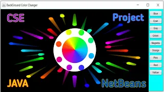 Background Color Changer using JAVA Code by MHM