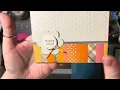 2893 HOW TO USE STRIP BACKGROUNDS orange and grey TOU
