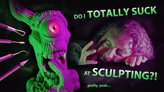 WHITEBOARD ARTIST TRIES SCULPTING with surprising results!