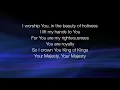 Your Majesty - Bishop TD Jakes lyrics