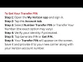How to Find Transfer PIN in My Verizon App - Number Port Out PIN Steps Expiration