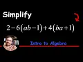 How to Simplify an Expression - BE CAREFUL when Simplifying