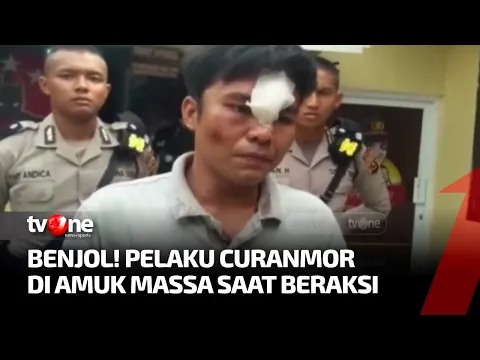 Kepergok, Pelaku Curanmor di Masjid Dihadiahi Bogem Warga