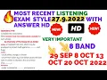 latest ielts listening test sep 2022 with answers real exam Home Insurance Quatation Form