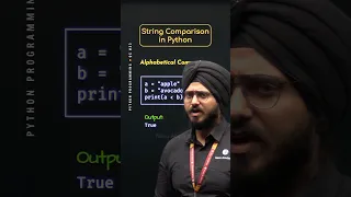 String Comparison in Python