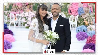 اصحى للكلام   تامر عاشور يهدي أغنية جديدة لزوجته في حفل زفافه دندنها