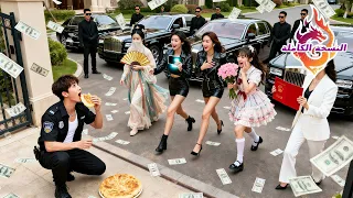 زوجة عامل النظافة أجبرته على الطلاق من أجل غني لكن بعد لحظة 5 مديرات جميلات عرضن 500مليار للزواج به 