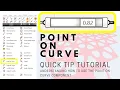 Rhino 3D and Grasshopper Point on Curve Component Tutorial Parametric Design Learning