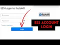 How to Login to ESS Account 2024 Sign In to ESS Account